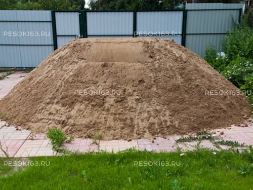 15 тонн песка