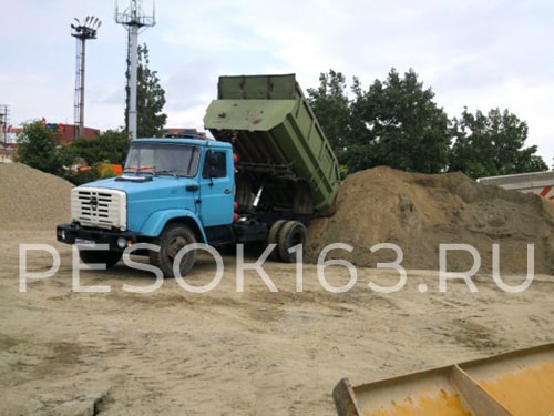 Купить песок с доставкой: Зил, Камаз.